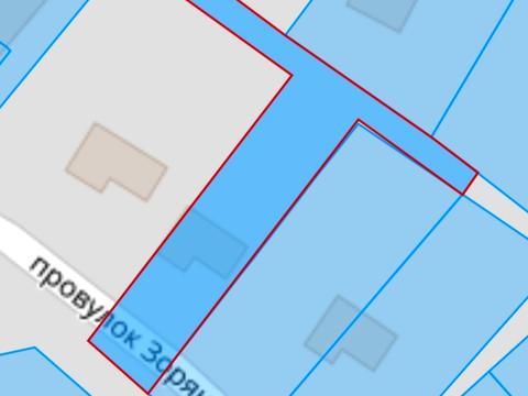 участок по адресу Зоряний провулок, 29