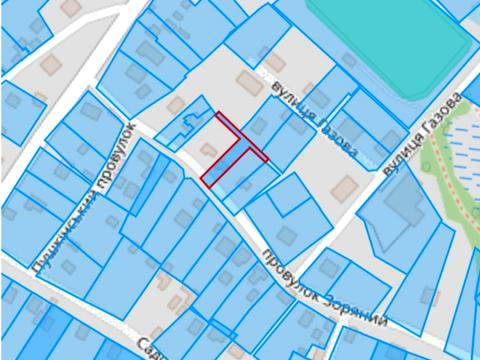 участок по адресу Зоряний провулок, 29