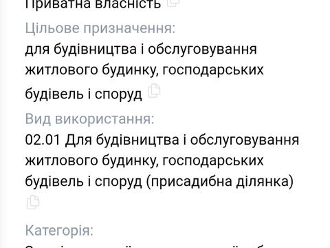 участок по адресу Зоряний провулок, 29