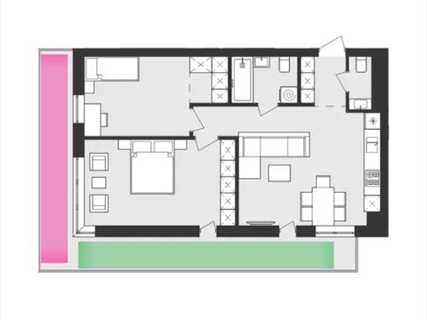 квартира по адресу Топольная ул., 4-Г