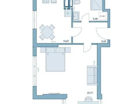 квартира за адресою Степана Руданського вул., 1-А