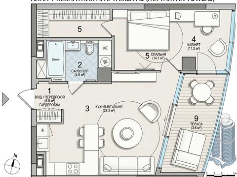 квартира по адресу Иоанна Павла II ул. (Лумумбы Патриса), (Будинок 2)