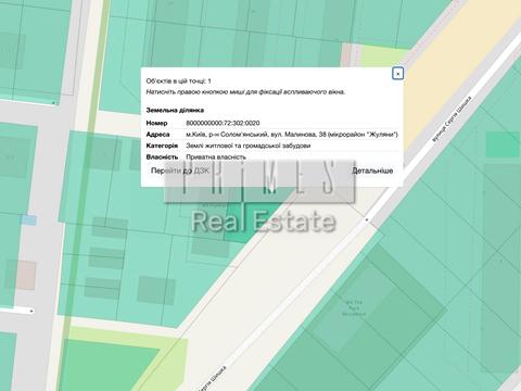 участок по адресу Малиновая ул., 38
