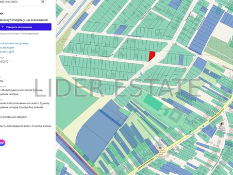 участок по адресу Кленова