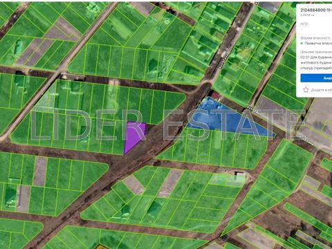 участок по адресу Кленова