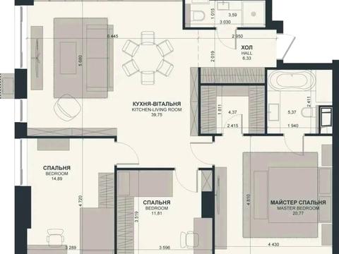квартира по адресу Василия Тютюнника ул. (Анрі Барбюса), 39