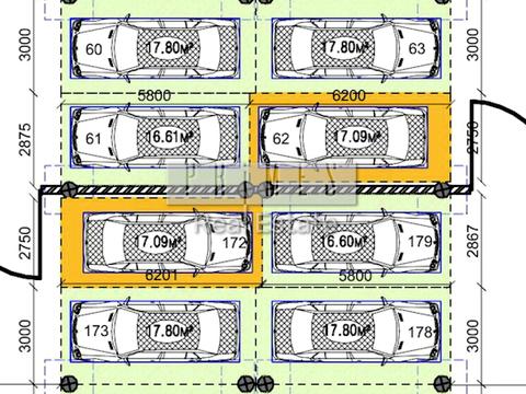 паркомісце за адресою Андрія Верхогляда вул. (Михайла Драгомирова), 20