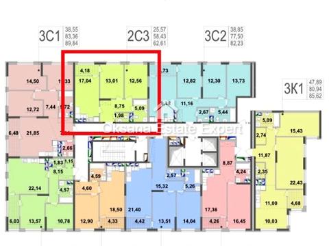 квартира по адресу Днепровская набережная ул., 20-Б