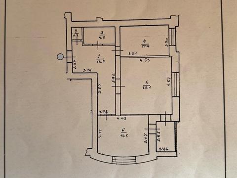 квартира по адресу Куренного Черноты ул., 2