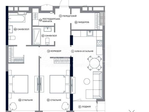 квартира за адресою Антоновича вул. (Горького), (Будинок)