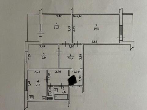 квартира по адресу Владимира Ивасюка просп. (Героїв Сталінграду), 6