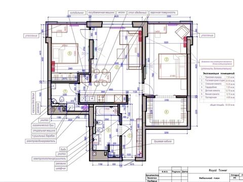 квартира по адресу Саксаганского ул., 37-К