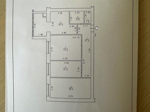 квартира за адресою Вінницьке шосе, 1/8-Б