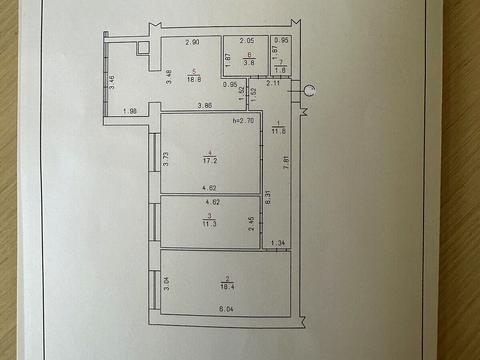 квартира по адресу Вінницьке шоссе, 1/8-Б