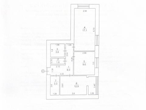 квартира за адресою Матвія Донцова вул. (Тургенєвська), 50-В