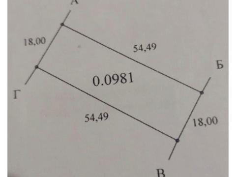 участок по адресу 