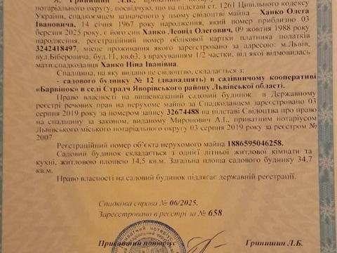 будинок за адресою нема