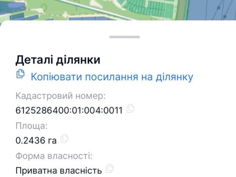 ділянка за адресою 