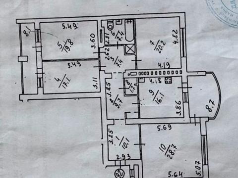 квартира за адресою Володимира Івасюка просп. (Героїв Сталінграду), 4
