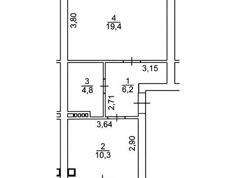 квартира за адресою Центральна вул., 38-В