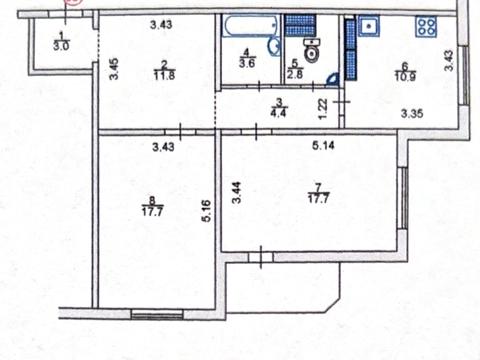 квартира по адресу Хорольская ул., 1-А