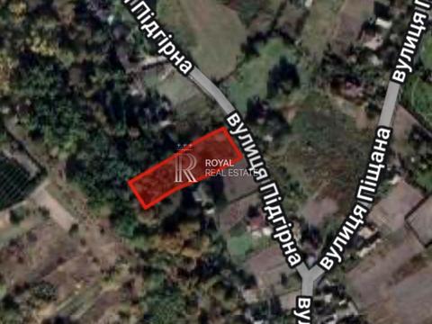 ділянка за адресою підгірна