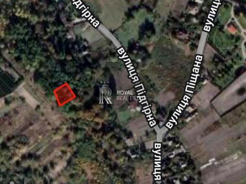 ділянка за адресою підгірна