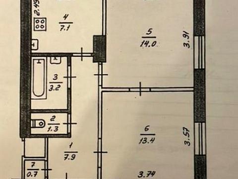 квартира по адресу Анатолия Пастернака ул., 78