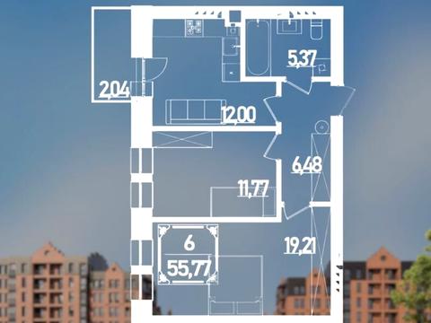 квартира за адресою В'ячеслава Чорновола вул., (Будинок 1)