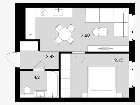 квартира по адресу Героев Майдана ул., (Будинок 1)