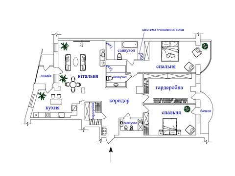 квартира по адресу Леси Украинки бульв., 7-А