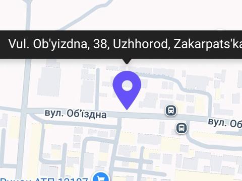 ділянка за адресою Ужгород, Об'їзна