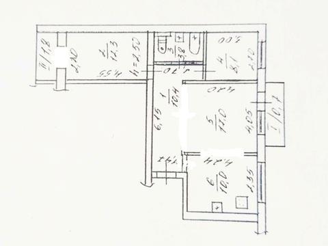 квартира за адресою Дніпро, Менахем-Мендл Шнеєрсона вул. (Мініна), 11