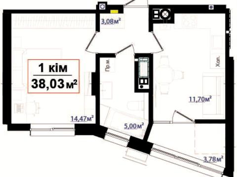 квартира по адресу Федьковича ул., 59