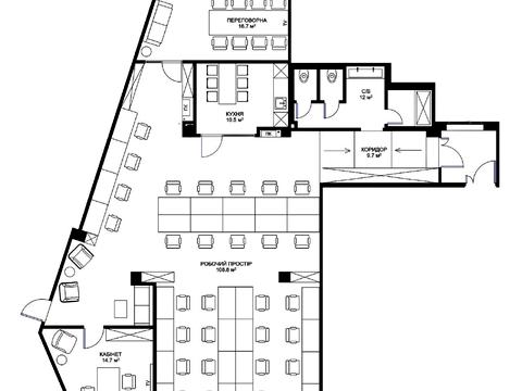 комерційна за адресою Князів Острозьких вул. (Московська), 31/33