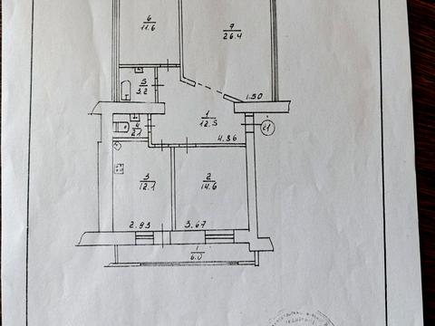 квартира по адресу Котляревского ул., 13