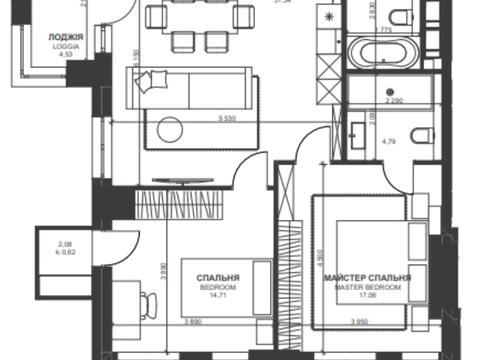 квартира за адресою Василя Тютюнника вул. (Анрі Барбюса), (Будинок 3)