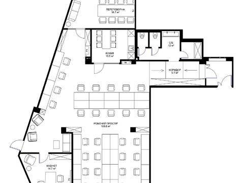 коммерческая по адресу Князей Острожских ул. (Московська), 31/33