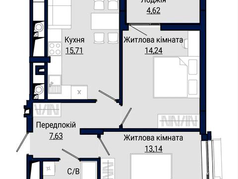 квартира по адресу Львов, Княгини Ольги ул., (Будинок 10)