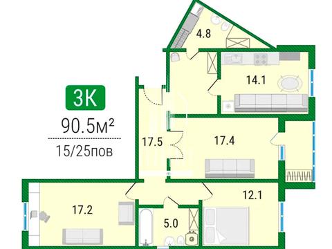 квартира за адресою Милославська вул., 4