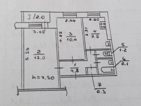 квартира по адресу Янтарная ул., 81