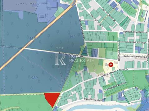 ділянка за адресою Прирічна