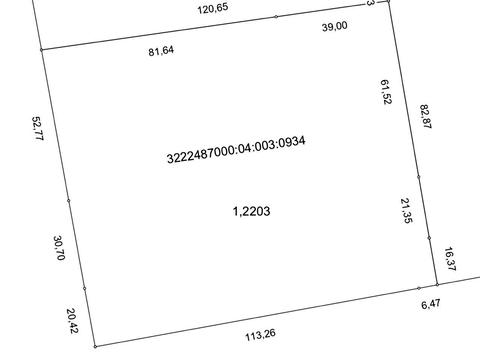 участок по адресу 