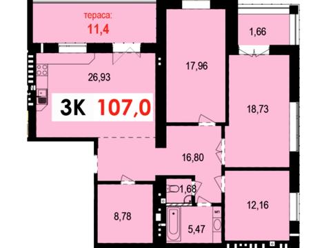 квартира за адресою Тараса Шевченка вул., (Будинок 4)