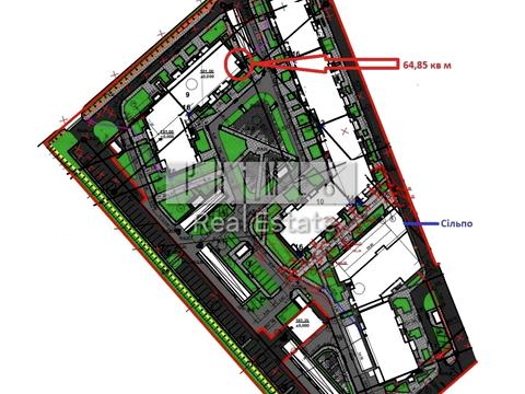 коммерческая по адресу Олеся Бердника ул., 1