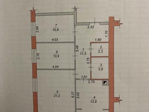 квартира по адресу Вильский пер., 14-А