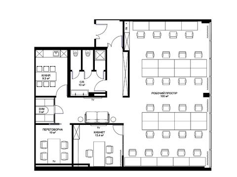 коммерческая по адресу Князей Острожских ул. (Московська), 31/33