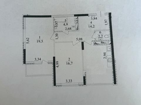 квартира по адресу Любомира Гузара просп. (Космонавта Комарова), 46-Б