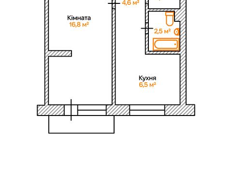 квартира по адресу Героев Полка "Азов ул. (Малиновского маршала), 3-А
