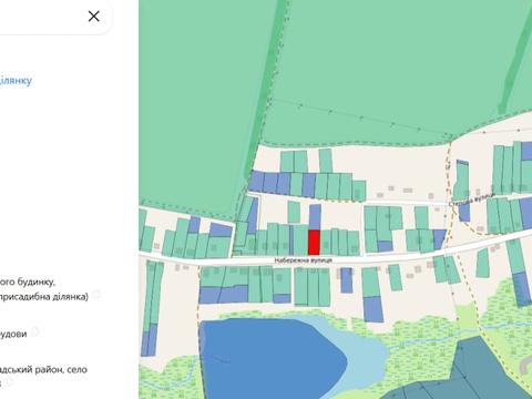 участок по адресу Набережна